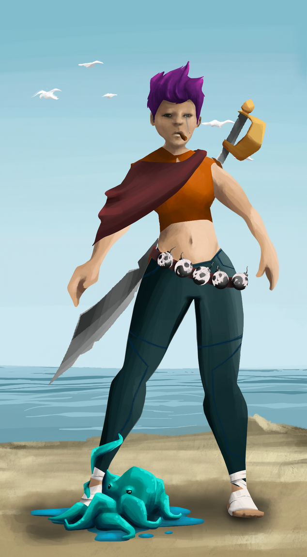 AlgoSeas Pirate #6296 NFT on Algorand