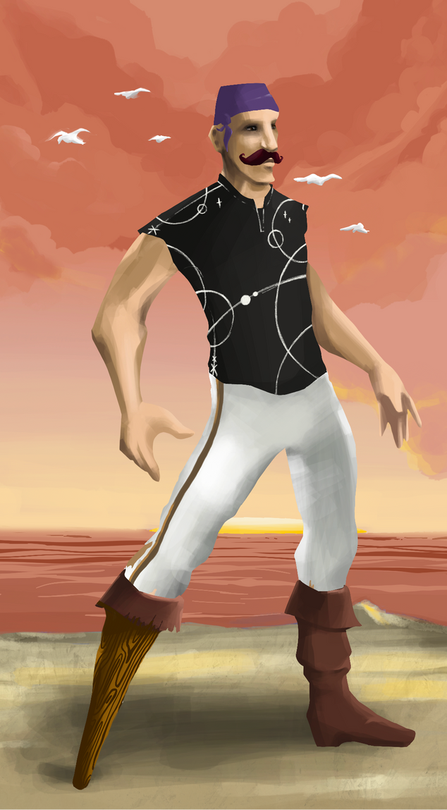 AlgoSeas Pirate #6299 NFT on Algorand