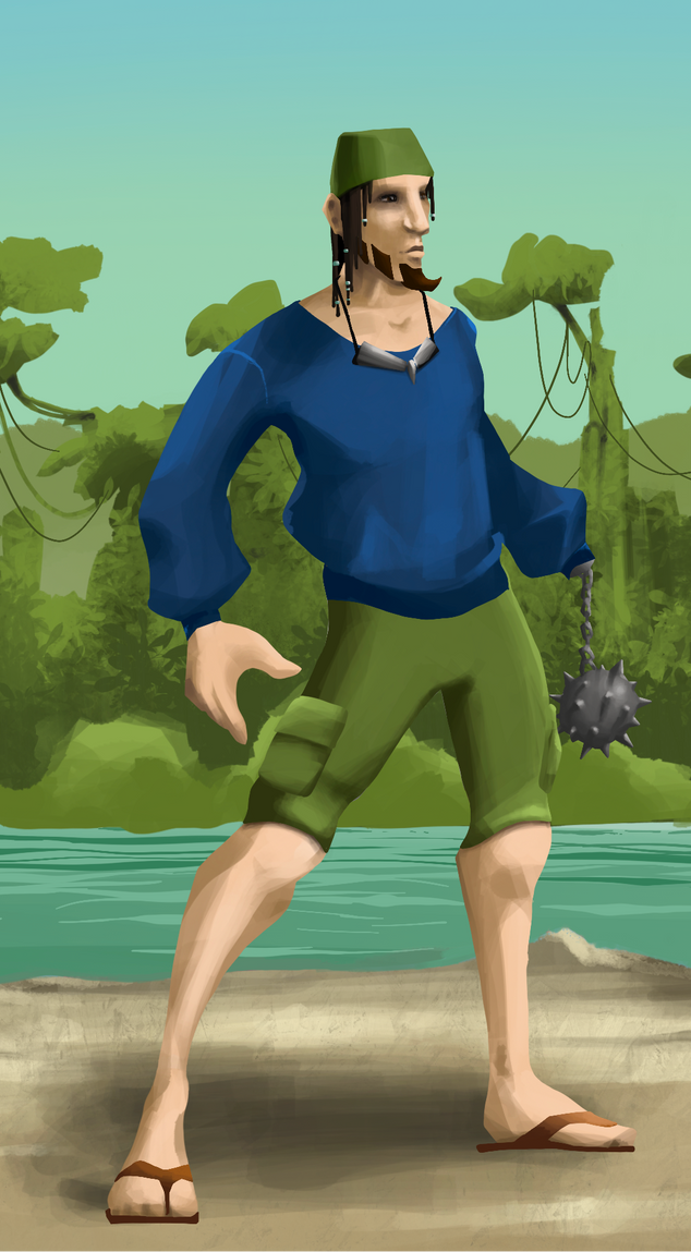 AlgoSeas Pirate #6328 NFT on Algorand