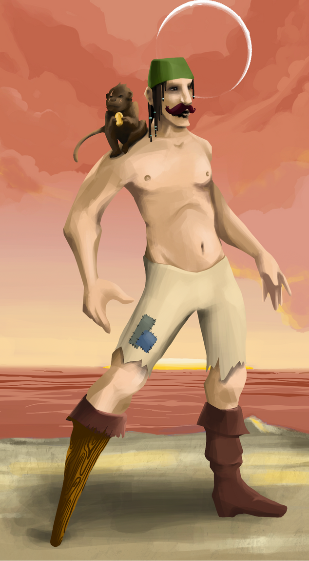 AlgoSeas Pirate #6345 NFT on Algorand