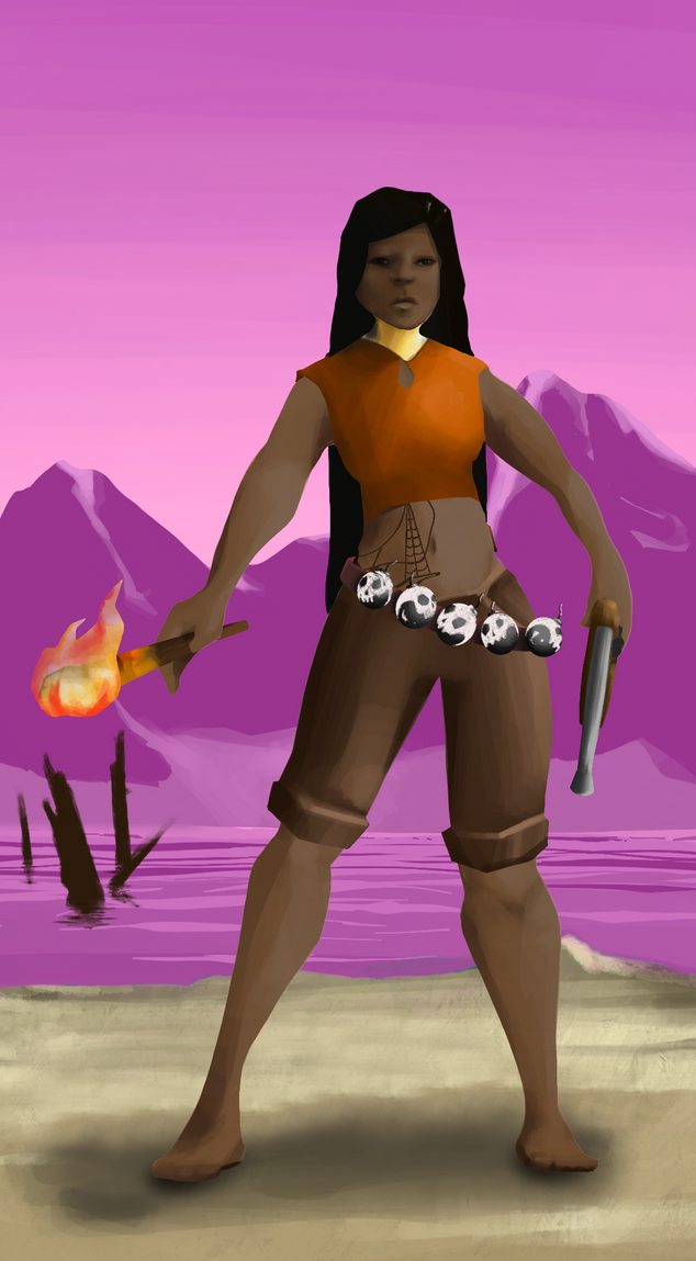 AlgoSeas Pirate #6350 NFT on Algorand