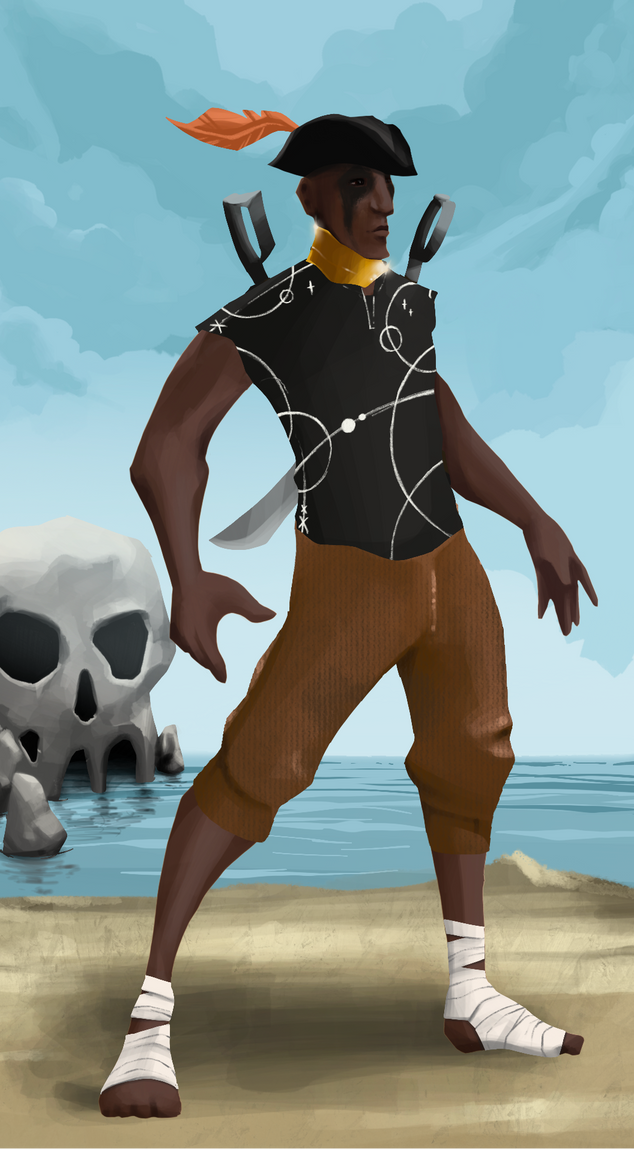 AlgoSeas Pirate #6355 NFT on Algorand