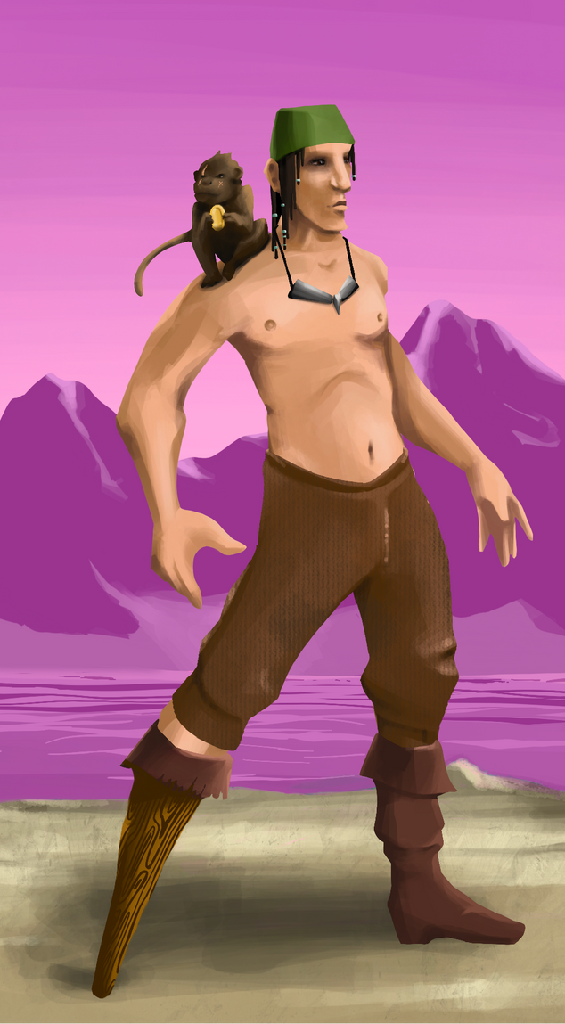 AlgoSeas Pirate #6365 NFT on Algorand