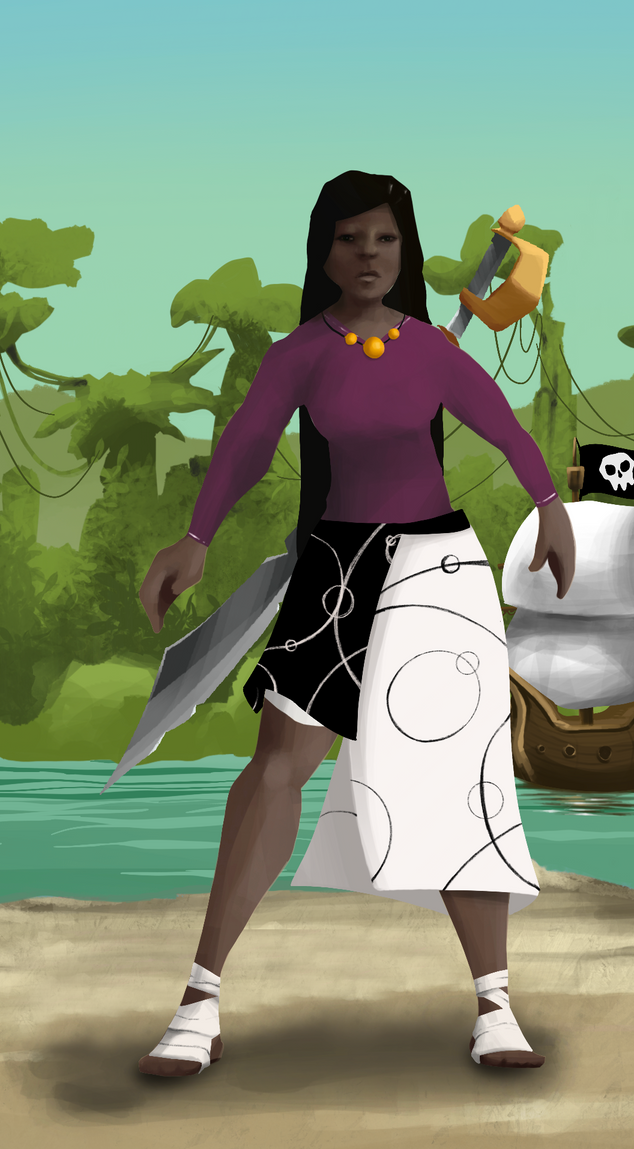 AlgoSeas Pirate #6370 NFT on Algorand