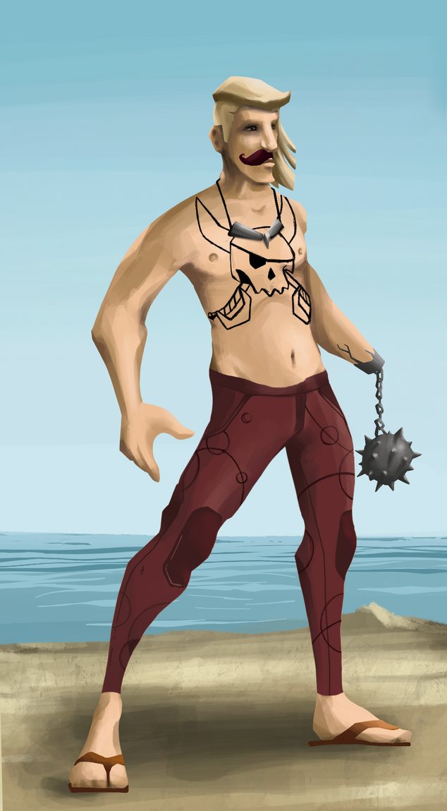 AlgoSeas Pirate #6371 NFT on Algorand