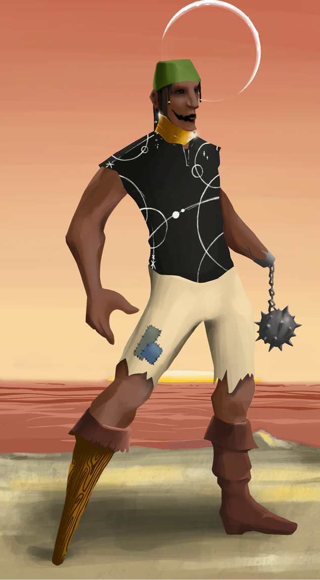 AlgoSeas Pirate #6380 NFT on Algorand