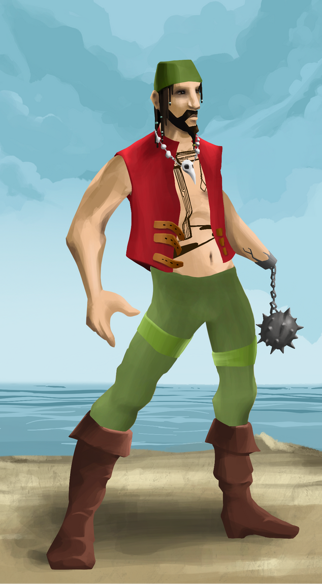 AlgoSeas Pirate #6392 NFT on Algorand