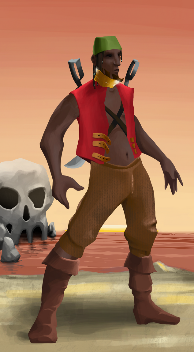 AlgoSeas Pirate #6411 NFT on Algorand