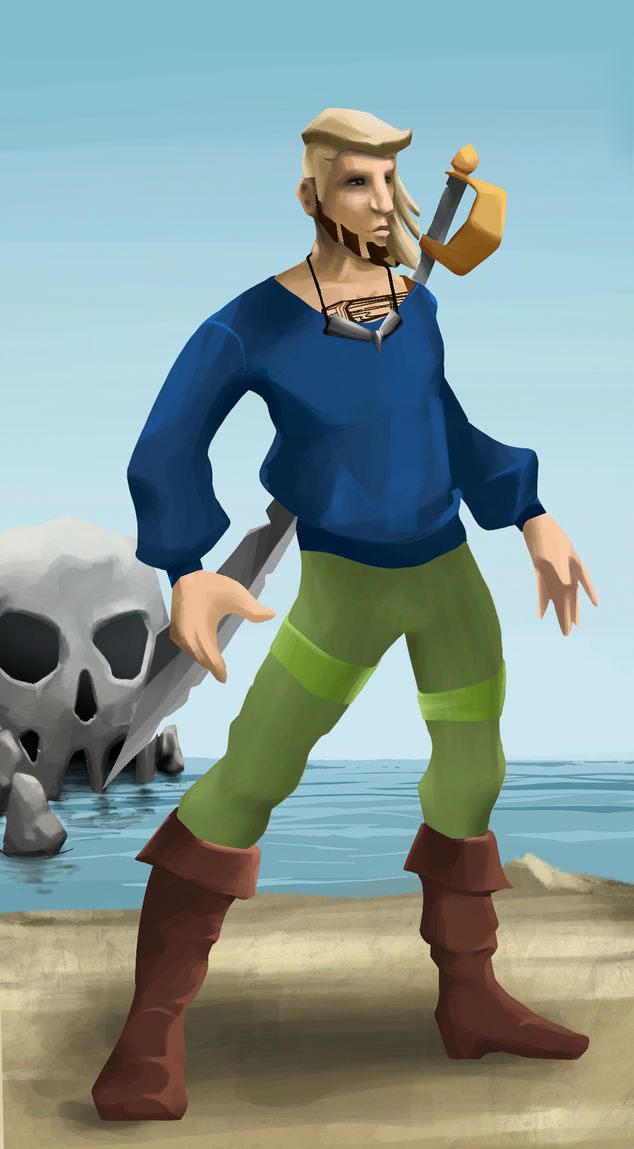 AlgoSeas Pirate #6447 NFT on Algorand