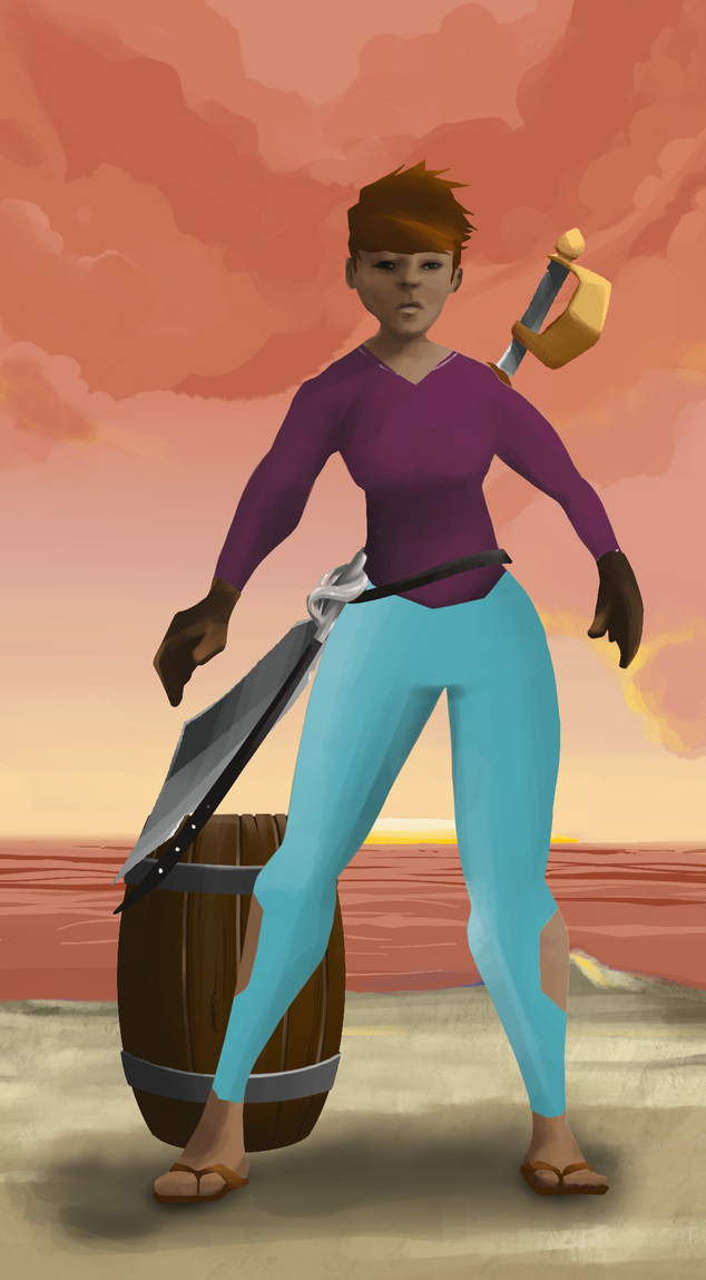 AlgoSeas Pirate #646 NFT on Algorand