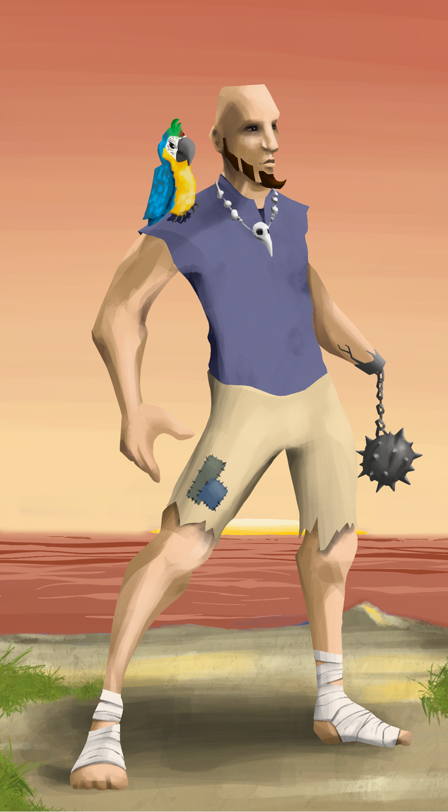 AlgoSeas Pirate #6462 NFT on Algorand