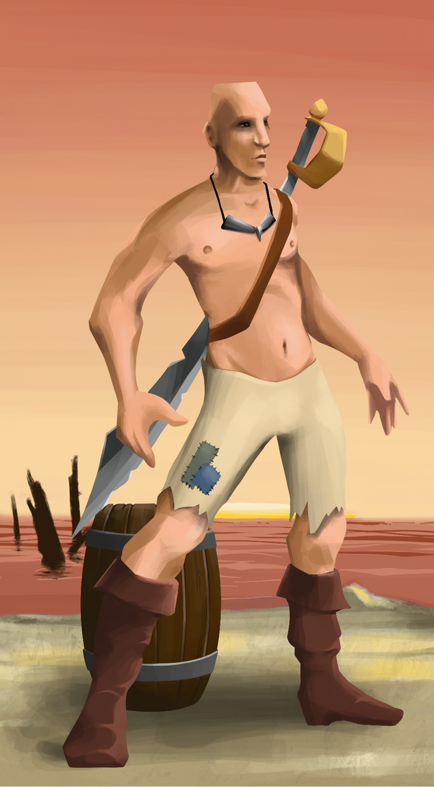 AlgoSeas Pirate #6467 NFT on Algorand