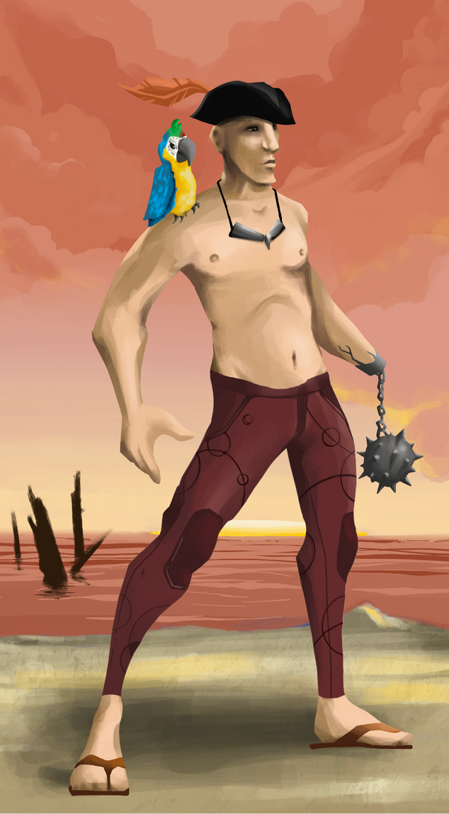 AlgoSeas Pirate #6469 NFT on Algorand