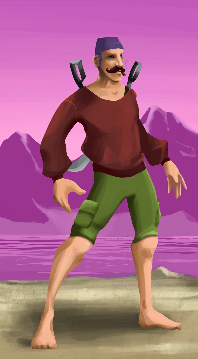 AlgoSeas Pirate #6473 NFT on Algorand