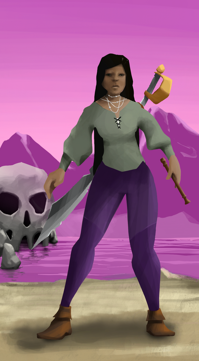 AlgoSeas Pirate #6477 NFT on Algorand