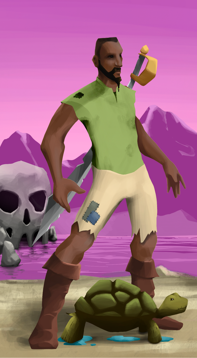 AlgoSeas Pirate #6484 NFT on Algorand