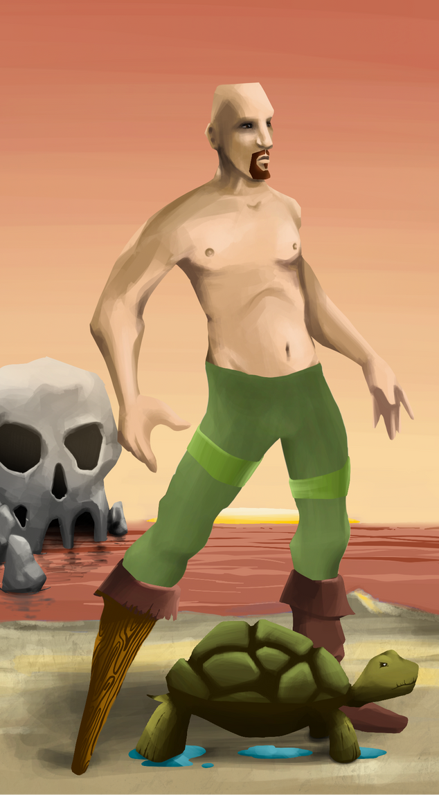 AlgoSeas Pirate #6490 NFT on Algorand