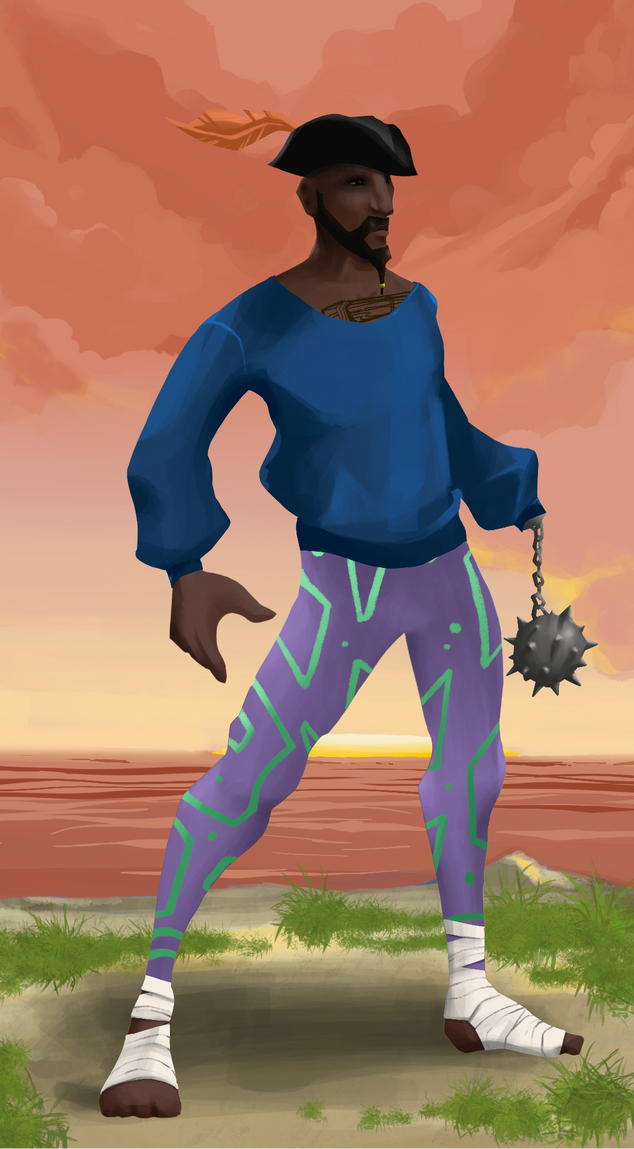 AlgoSeas Pirate #6495 NFT on Algorand