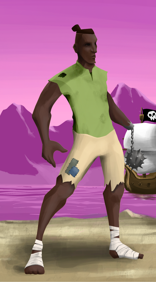 AlgoSeas Pirate #6504 NFT on Algorand