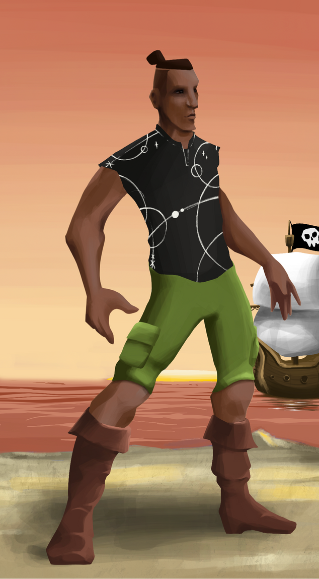 AlgoSeas Pirate #6507 NFT on Algorand