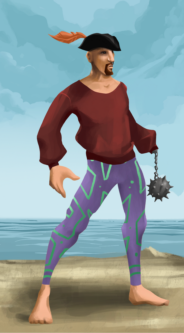 AlgoSeas Pirate #6508 NFT on Algorand