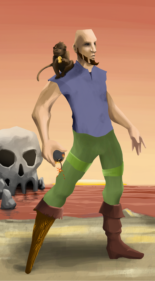 AlgoSeas Pirate #6515 NFT on Algorand