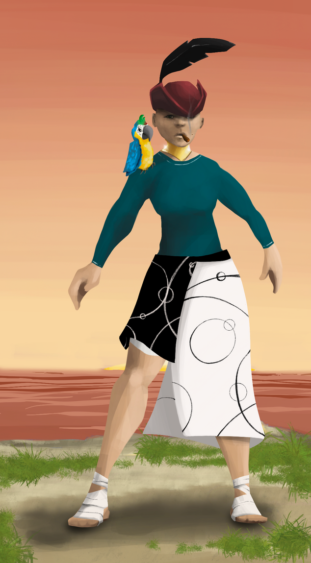 AlgoSeas Pirate #6516 NFT on Algorand