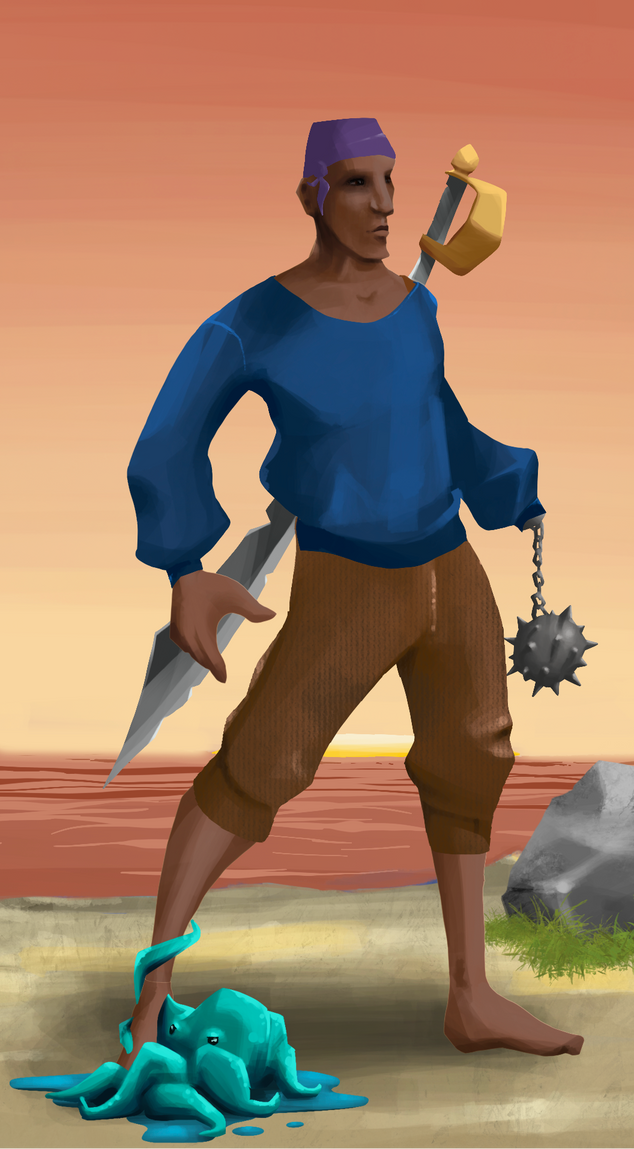 AlgoSeas Pirate #6532 NFT on Algorand