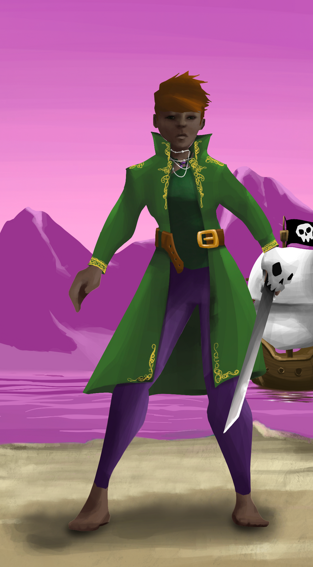 AlgoSeas Pirate #6534 NFT on Algorand