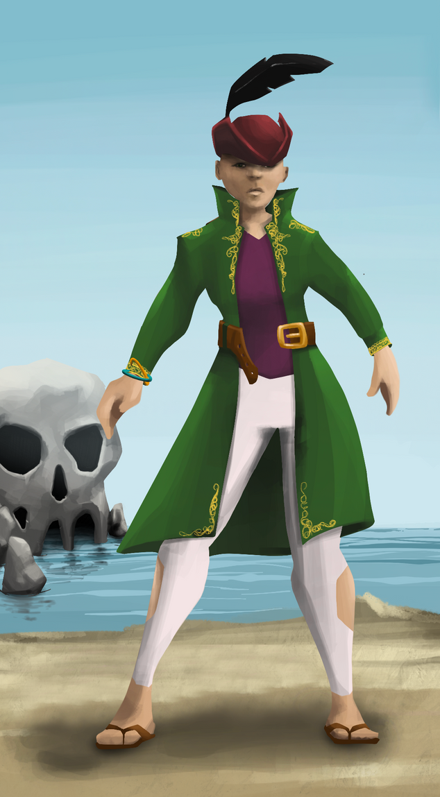 AlgoSeas Pirate #6536 NFT on Algorand