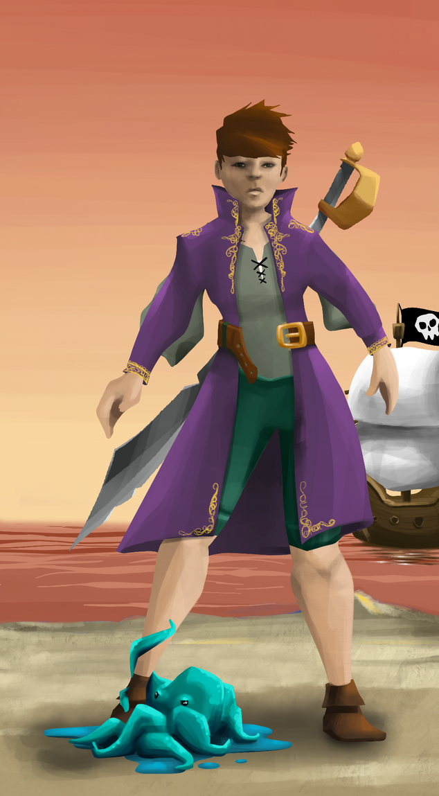 AlgoSeas Pirate #6539 NFT on Algorand