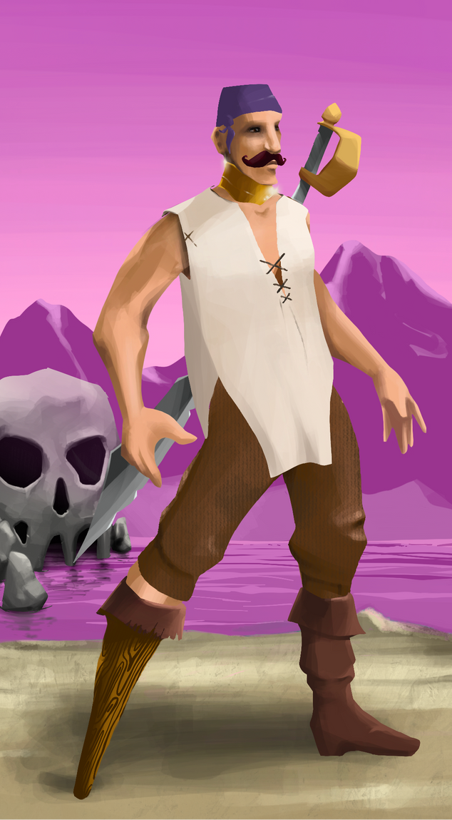 AlgoSeas Pirate #6553 NFT on Algorand