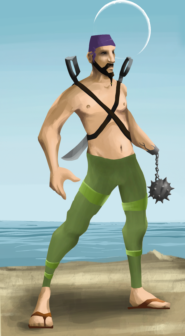 AlgoSeas Pirate #6557 NFT on Algorand