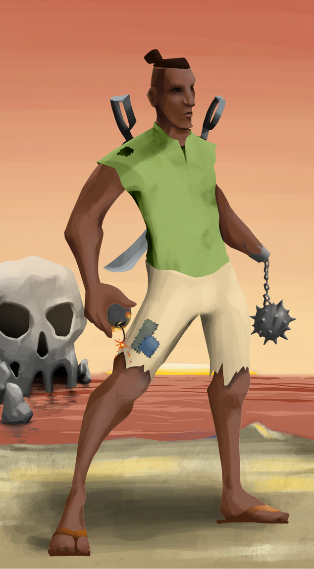 AlgoSeas Pirate #6586 NFT on Algorand