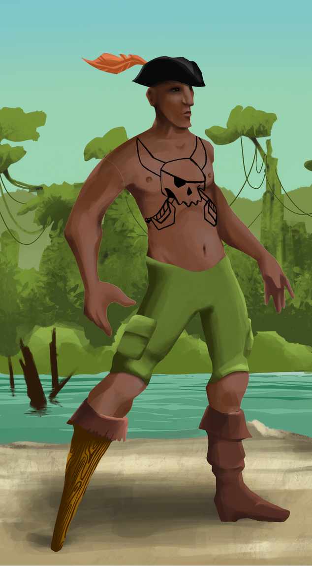 AlgoSeas Pirate #6591 NFT on Algorand