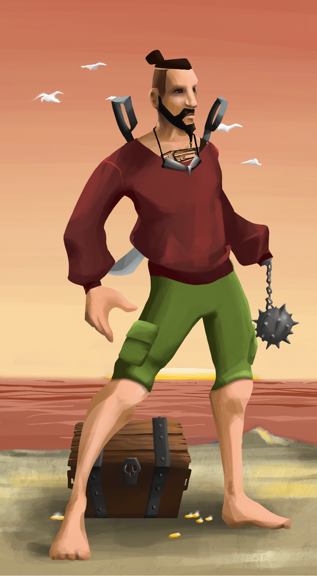 AlgoSeas Pirate #6603 NFT on Algorand