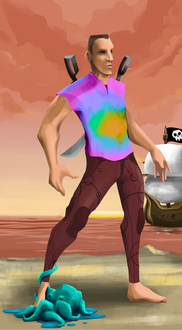 AlgoSeas Pirate #6619 NFT on Algorand