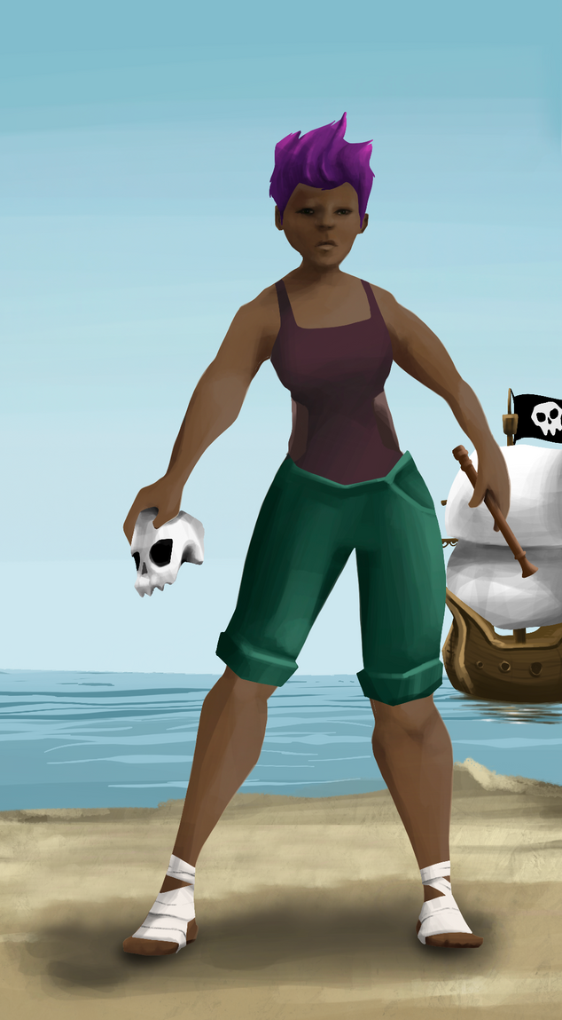 AlgoSeas Pirate #6622 NFT on Algorand
