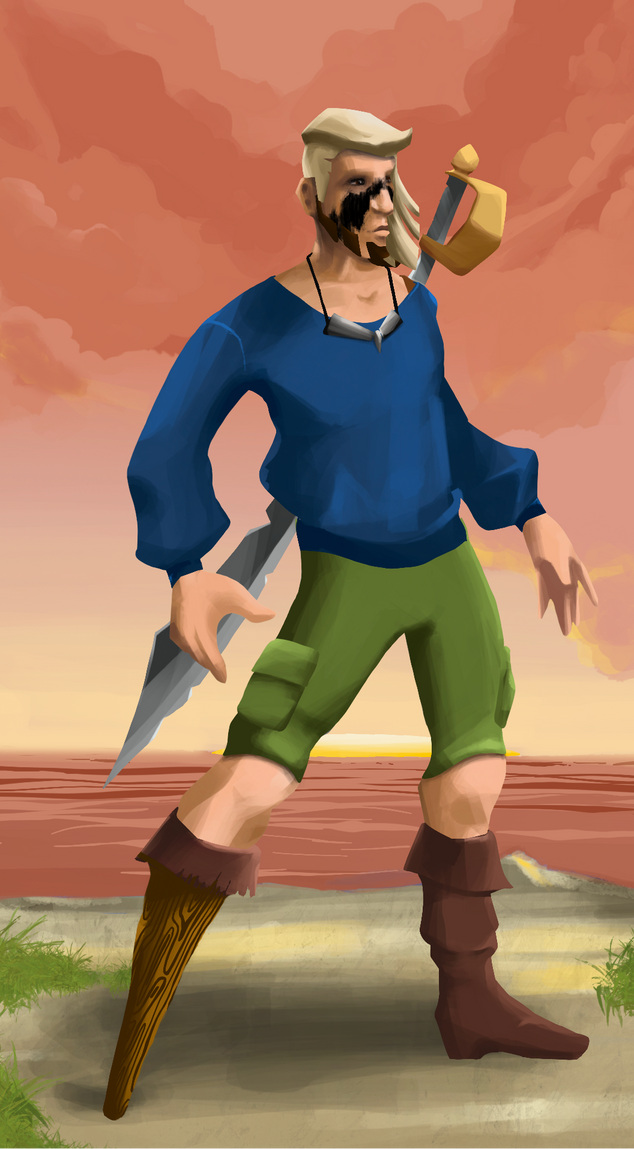 AlgoSeas Pirate #6623 NFT on Algorand