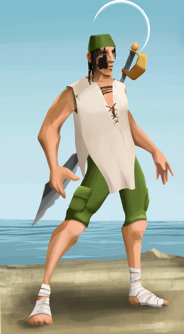 AlgoSeas Pirate #6643 NFT on Algorand