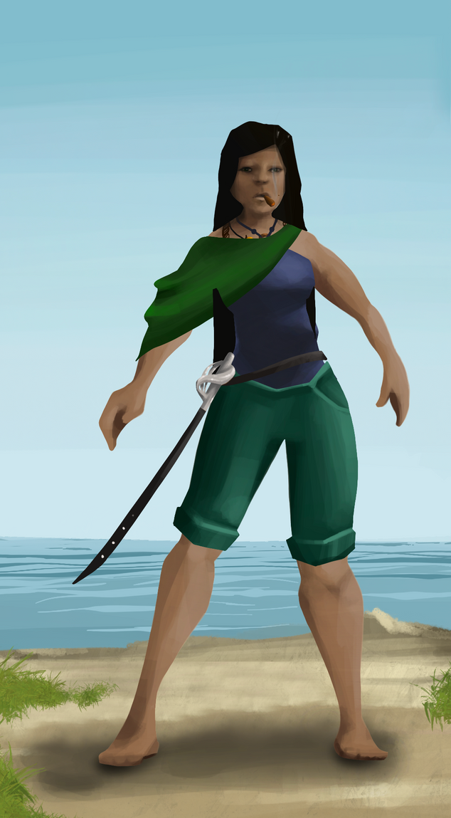 AlgoSeas Pirate #6645 NFT on Algorand