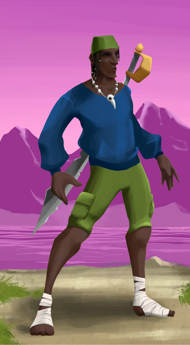 AlgoSeas Pirate #6654 NFT on Algorand