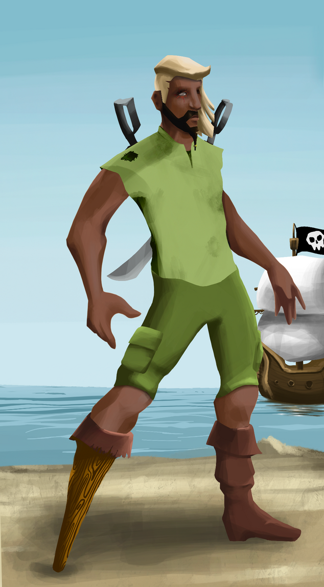 AlgoSeas Pirate #6659 NFT on Algorand