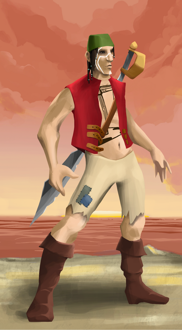 AlgoSeas Pirate #6678 NFT on Algorand