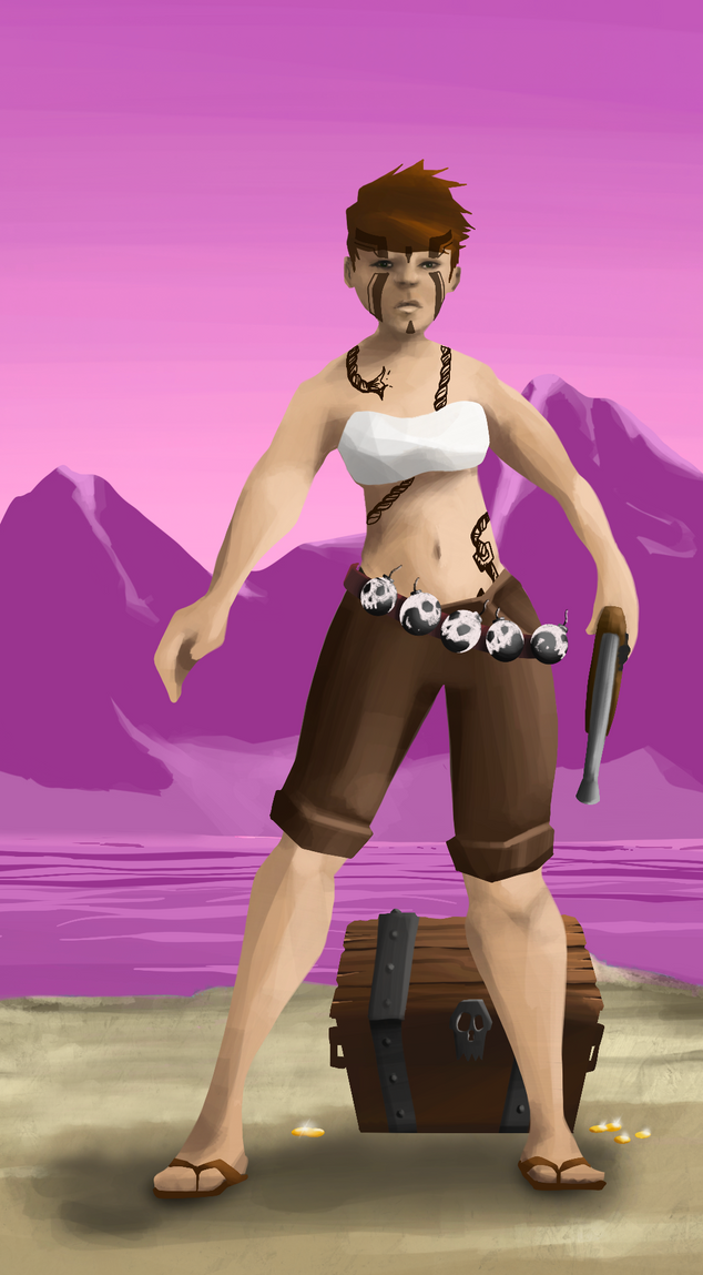 AlgoSeas Pirate #6683 NFT on Algorand