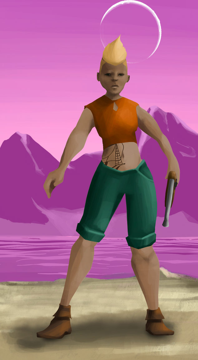 AlgoSeas Pirate #6712 NFT on Algorand