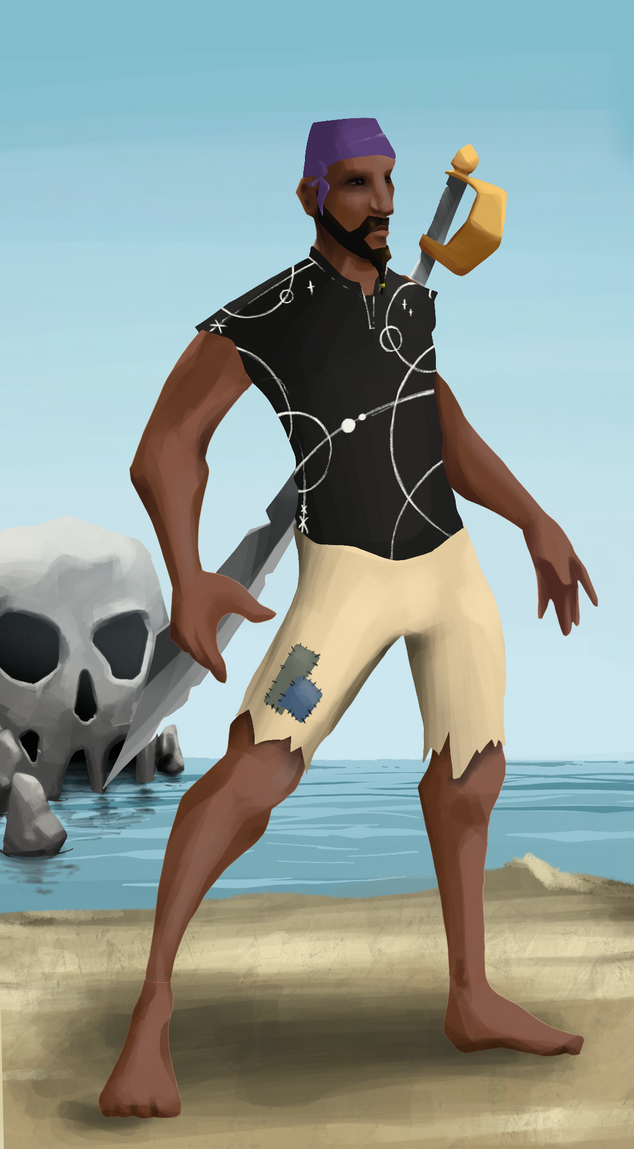 AlgoSeas Pirate #6759 NFT on Algorand