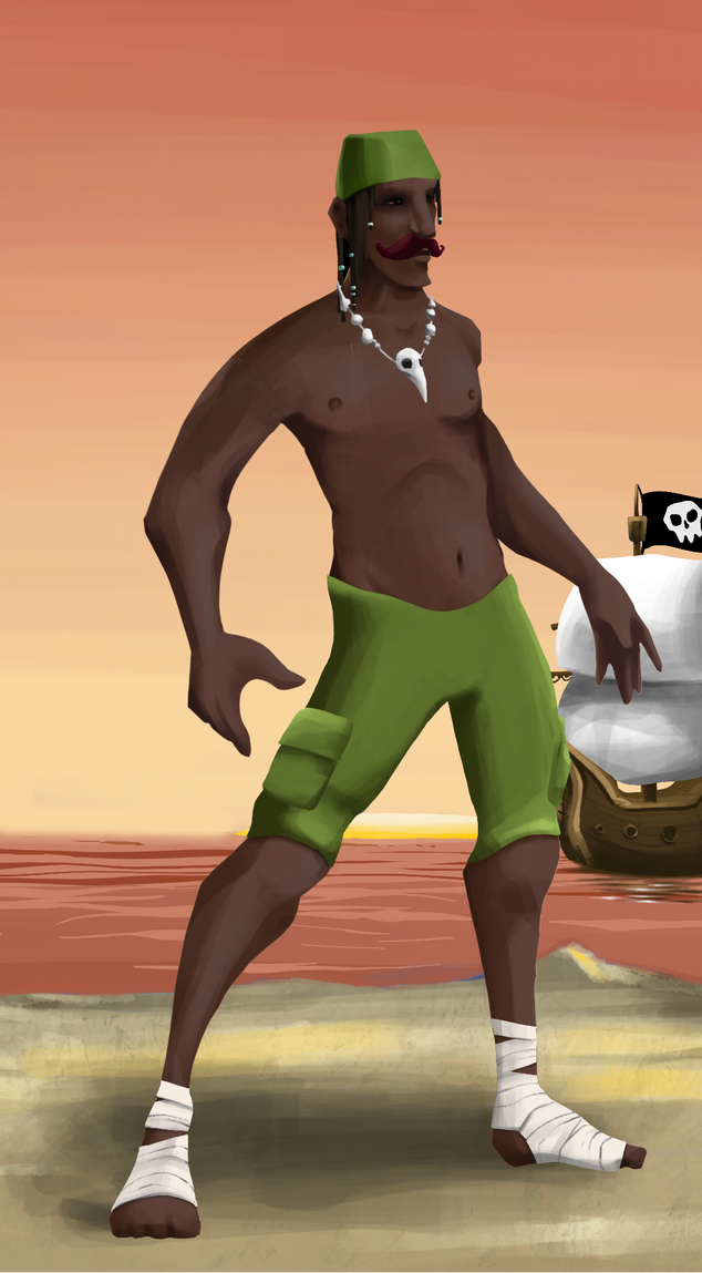 AlgoSeas Pirate #6776 NFT on Algorand