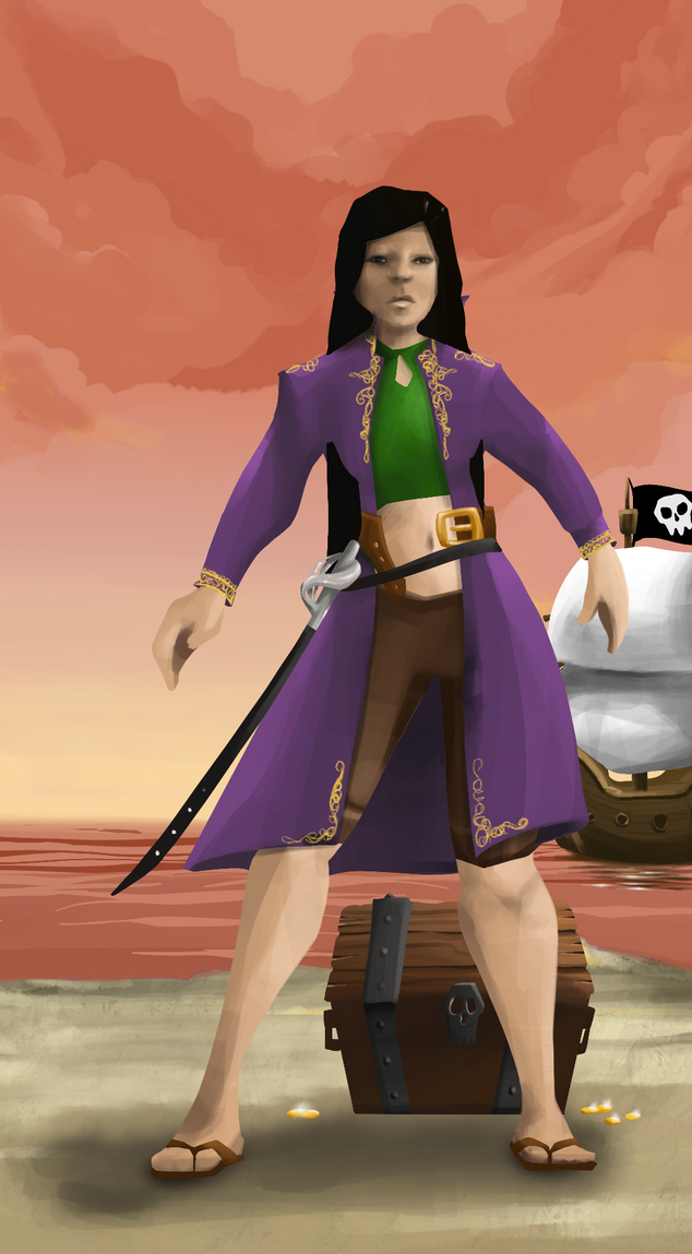 AlgoSeas Pirate #6779 NFT on Algorand