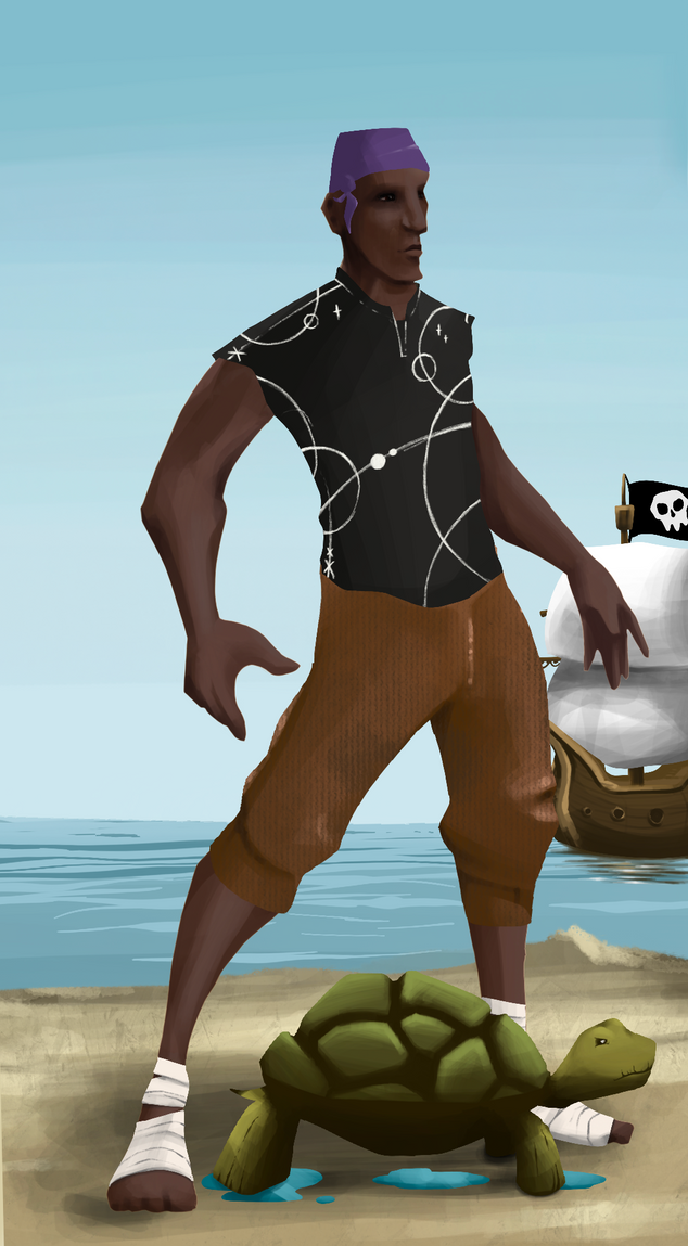 AlgoSeas Pirate #6789 NFT on Algorand